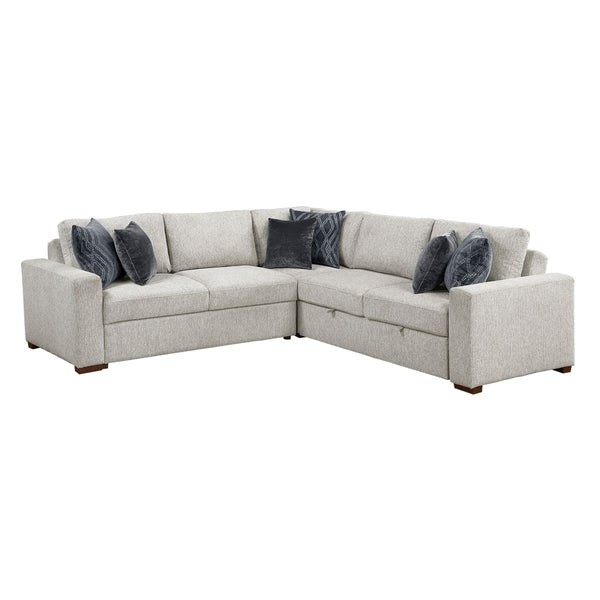 Isla 3-Piece Sectional with Pull-out Bed