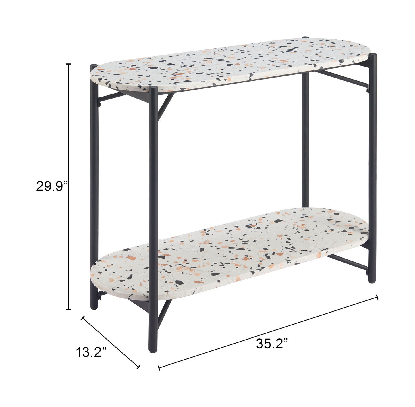 Tuxedo - Console Table - Multicolor