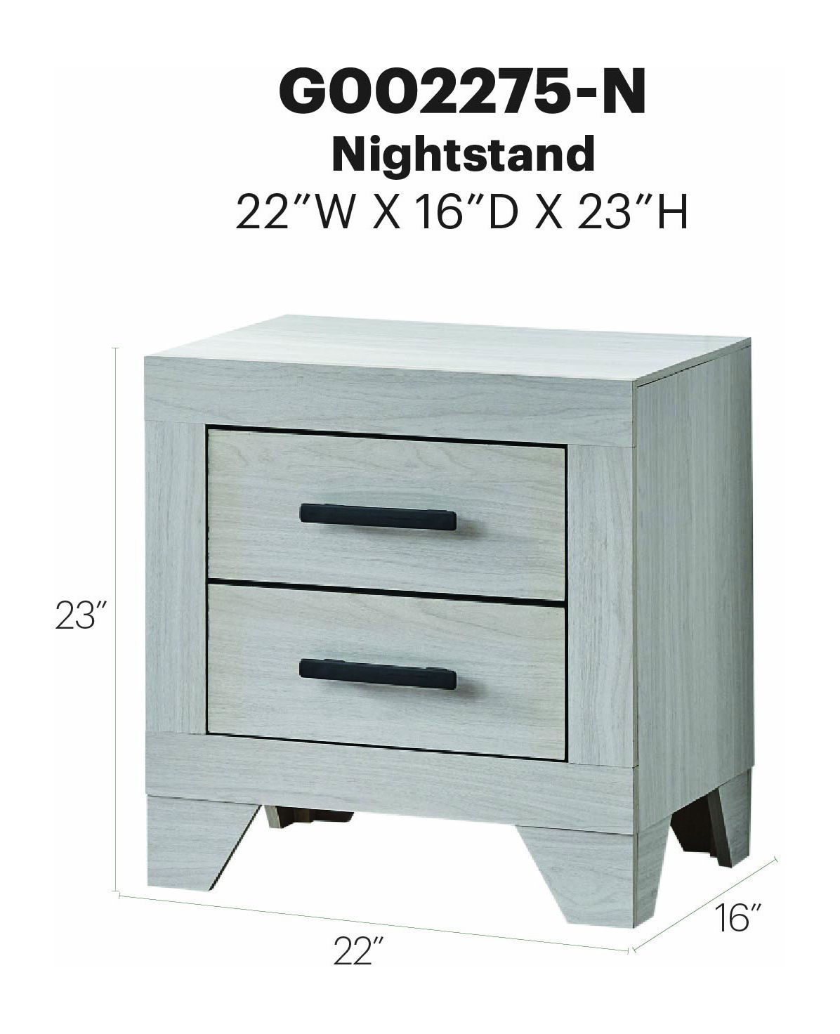 Glory Furniture - Plano - Nightstand