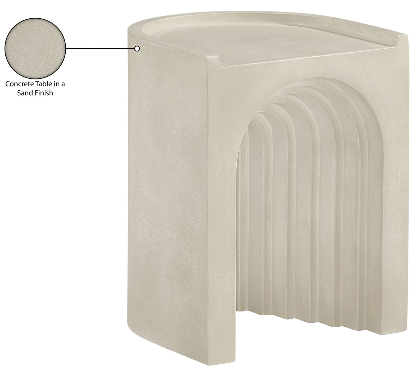 Avenda - Concrete End Table
