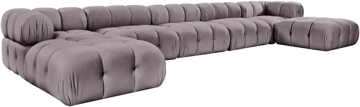 Orin - 7 Piece Modular Sectional (3 Modular Chairs, 2 Corner Chairs & 2 Ottomans)