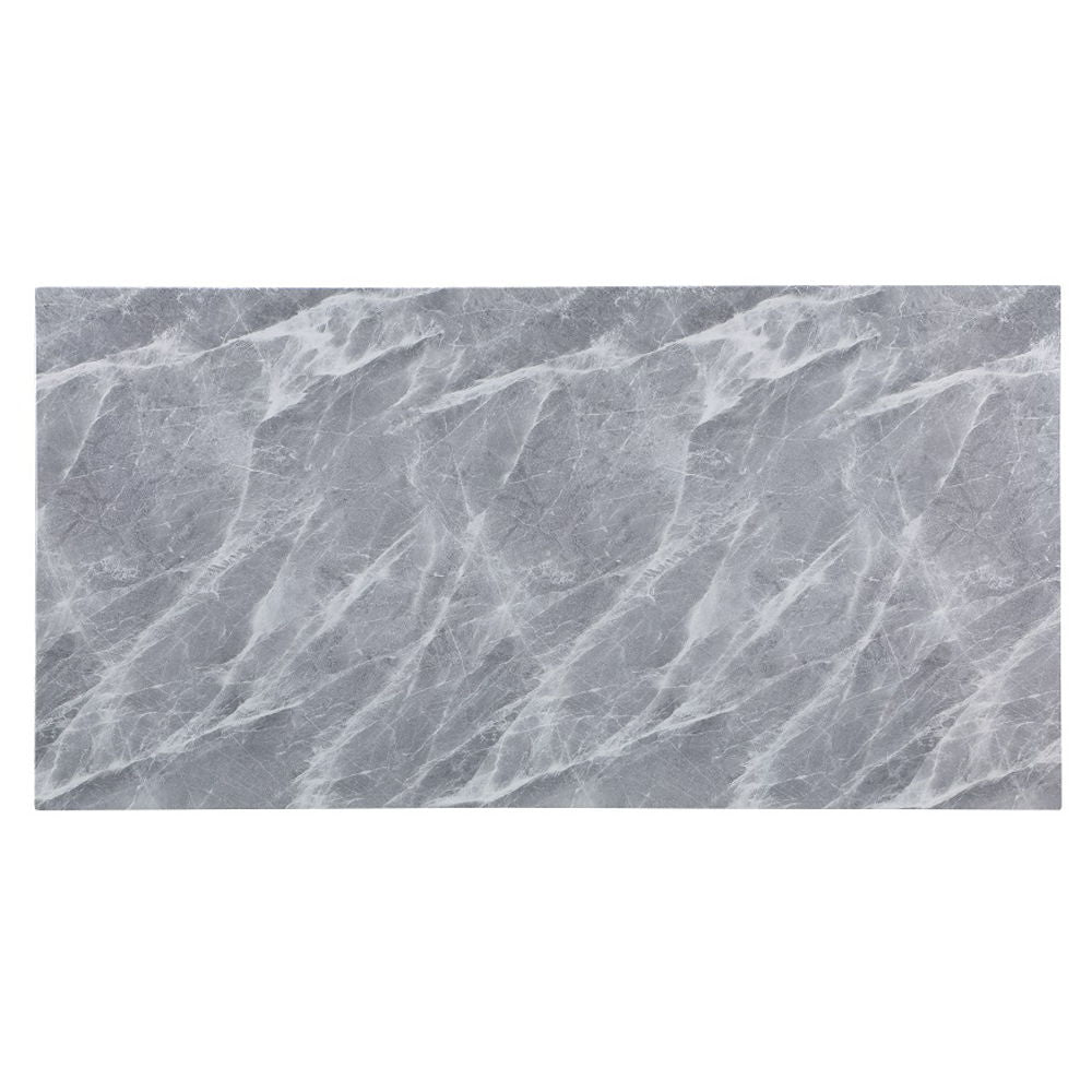 Hollyn - Dining Table With Engineered Stone Top - Engineered Stone & White