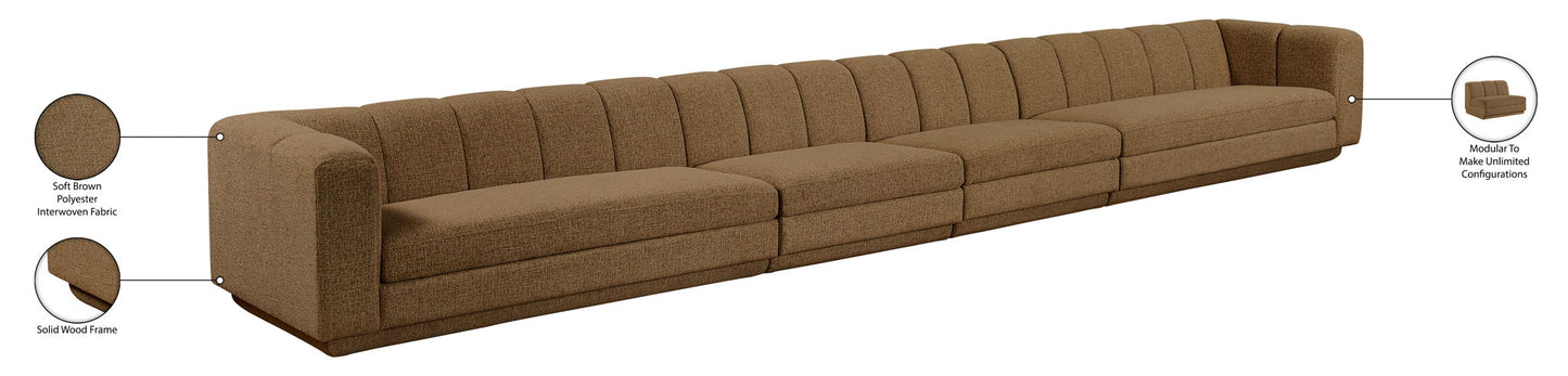 Modari - Sectional - Brown
