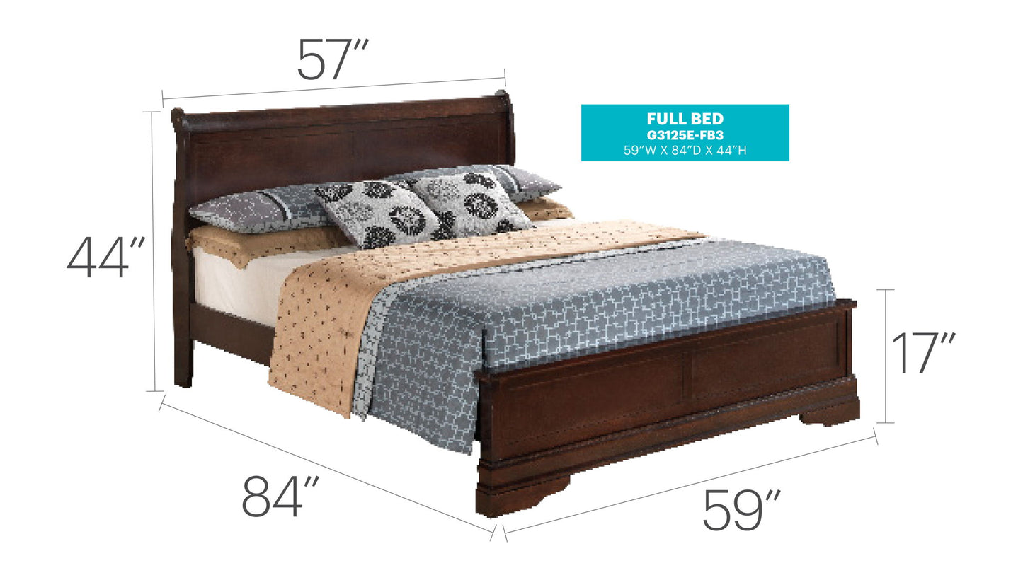 Glory Furniture - Louis Phillipe - Bed