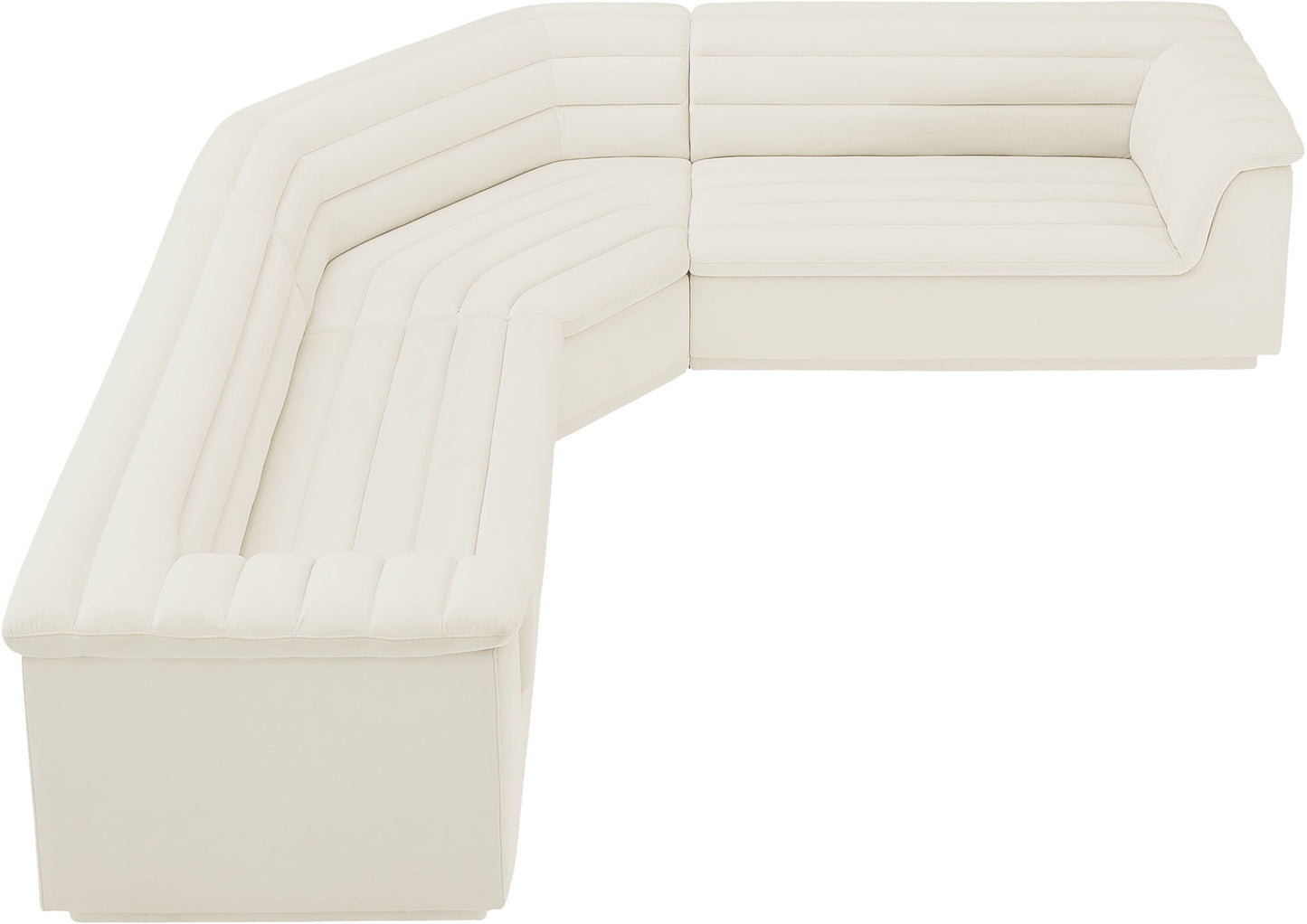 Cascade - Velvet Modular Sectional