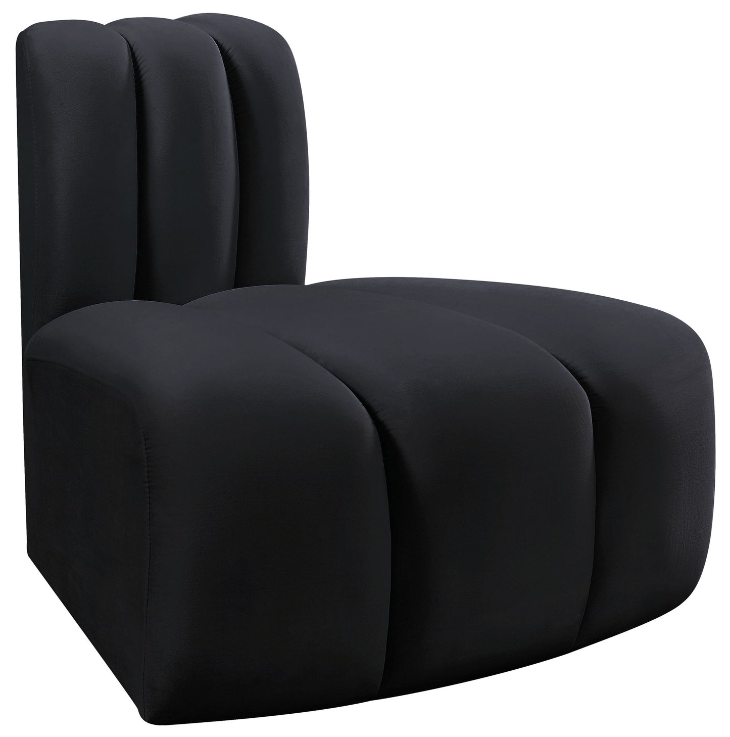 Arc - Velvet Reverse Corner Chair