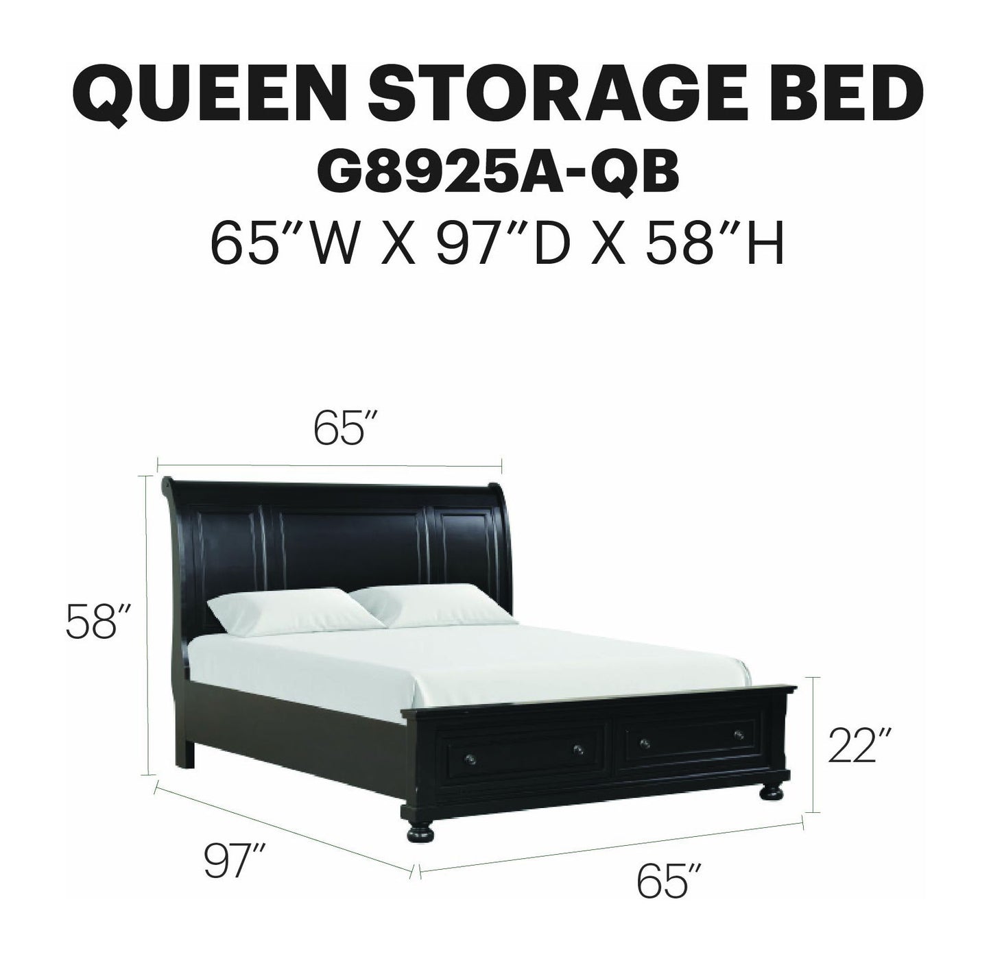 Glory Furniture - Meade - Bed