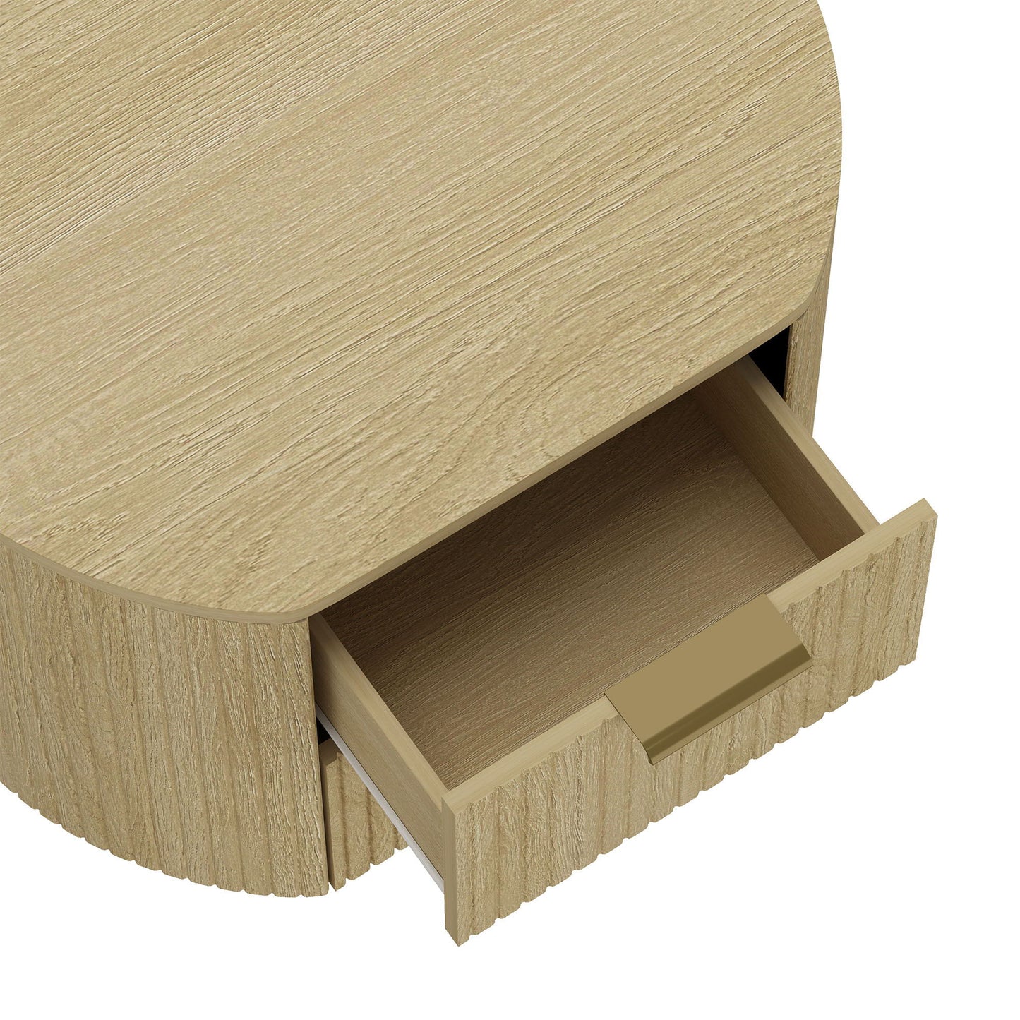 Manhattan Olivia - Wood Nightstand