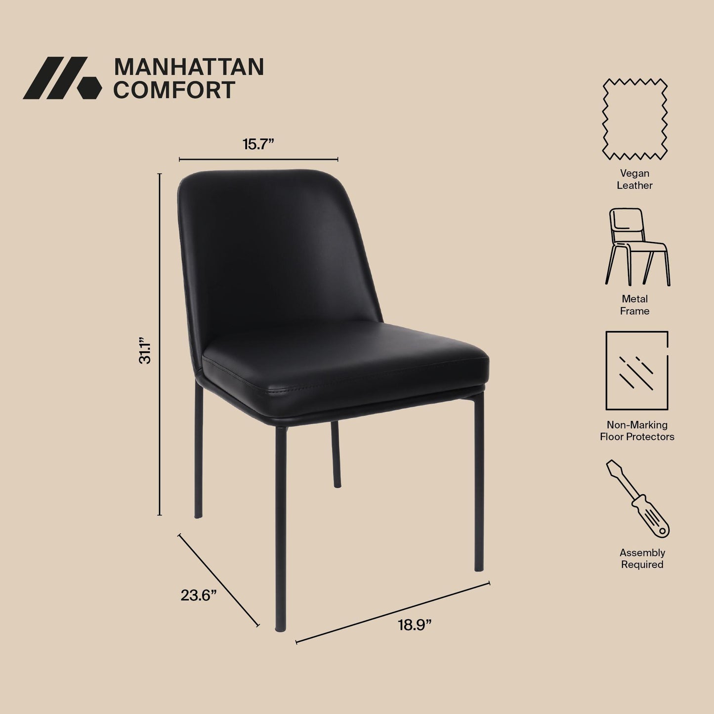 Manhattan Loft - Side Chair (Set of 2)
