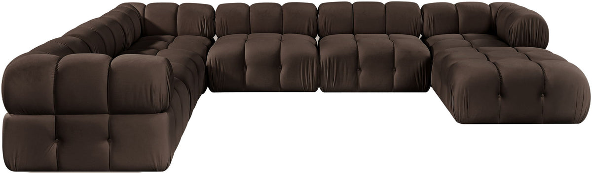 Orin - 7 Piece Modular Sectional (3 Modular Chairs, 3 Corner Chairs & Ottoman)