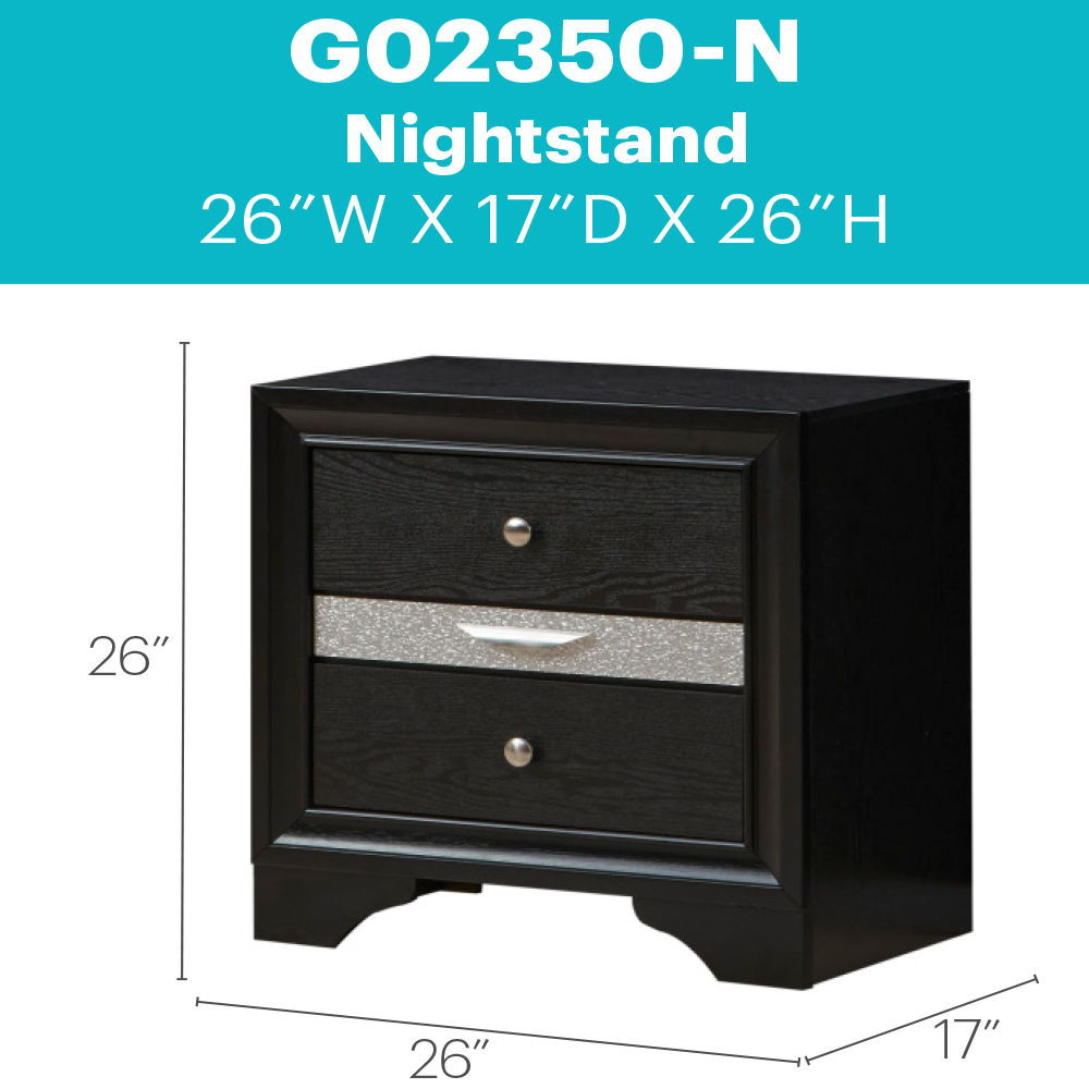 Glory Furniture - Madrid - Nightstand