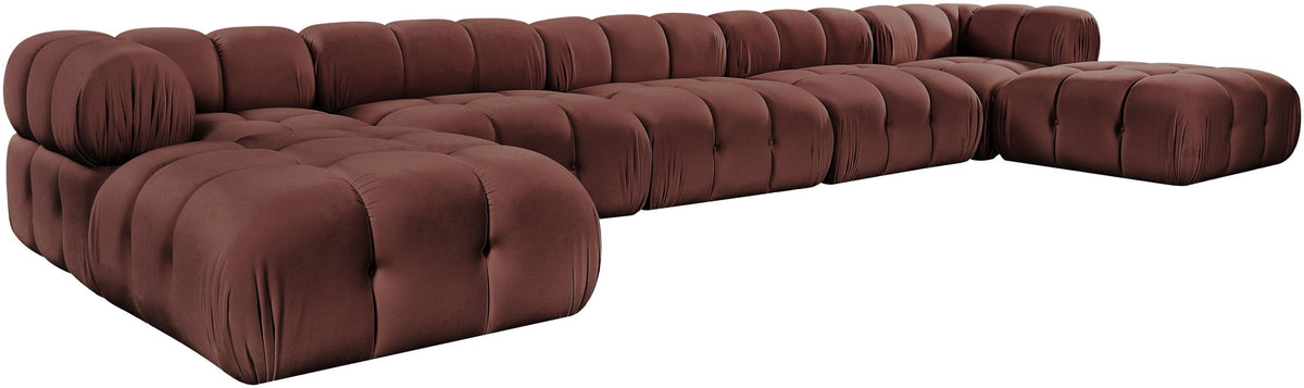 Orin - 7 Piece Modular Sectional (3 Modular Chairs, 2 Corner Chairs & 2 Ottomans)