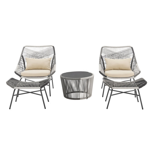Manhattan Ashland - 5-Piece Conversation Set