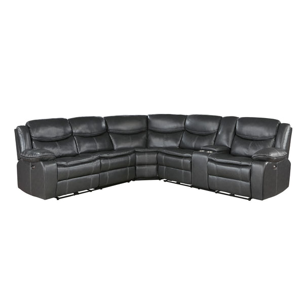 Fargo 3-Piece Power Reclining Sectional with Right Console