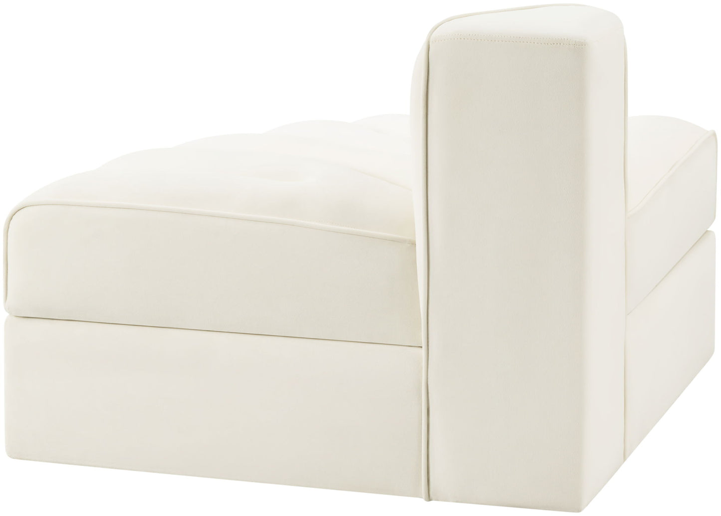 Rummi - Velvet Performance Fabric Upholstered Modular Chair