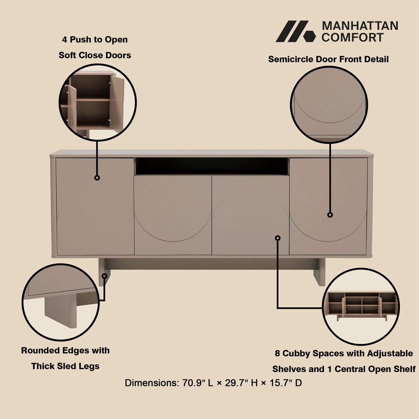 Manhattan Ella - Sideboard