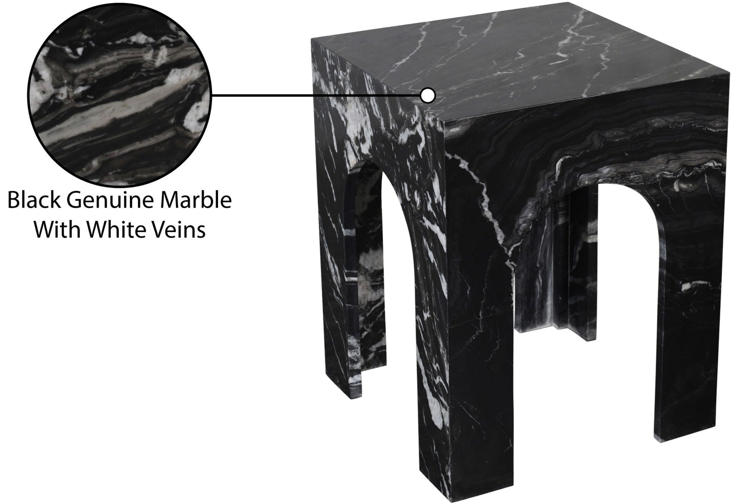 Palermo - Marble End Table