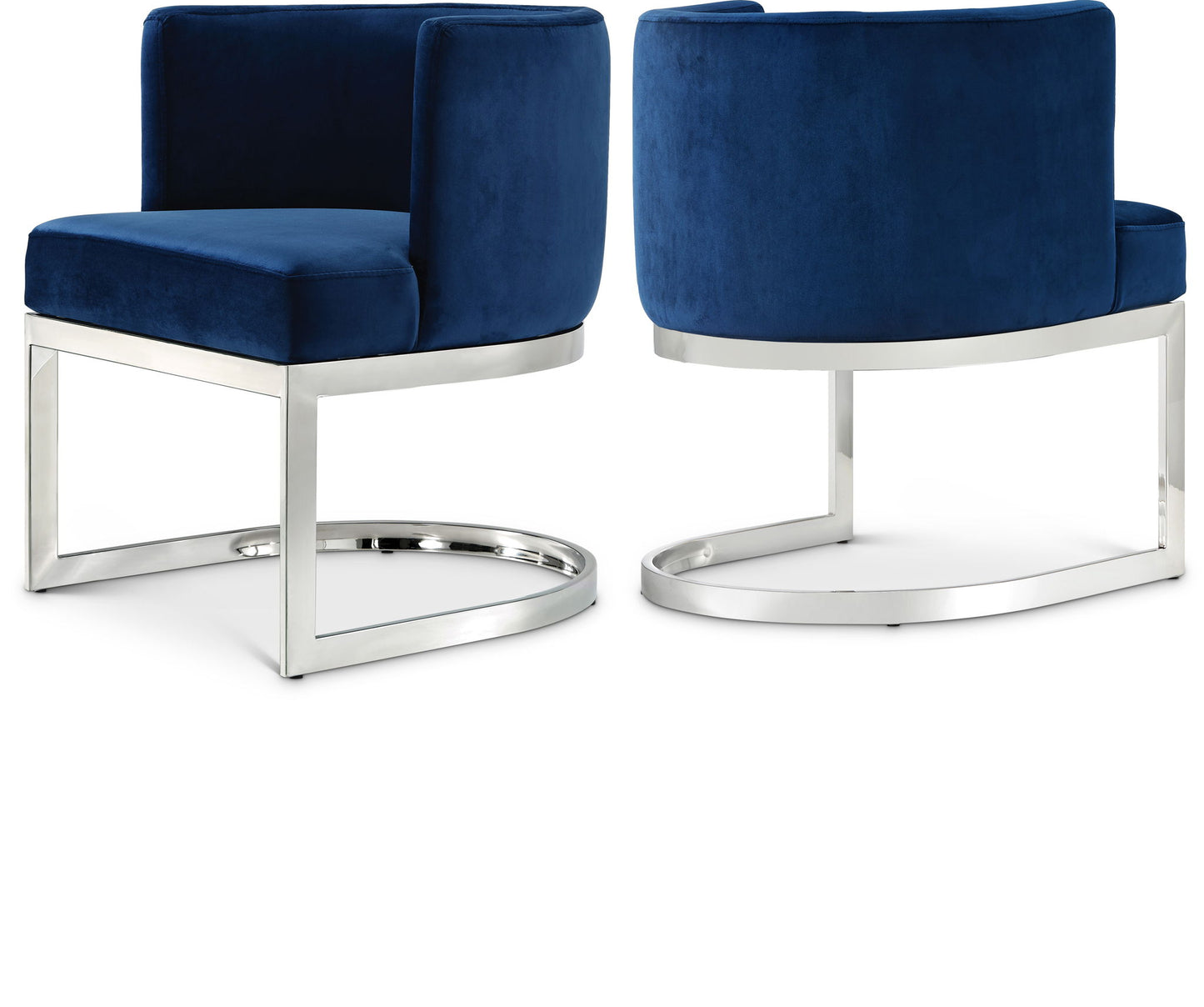 Gianna - Dining Chair with Chrome Legs