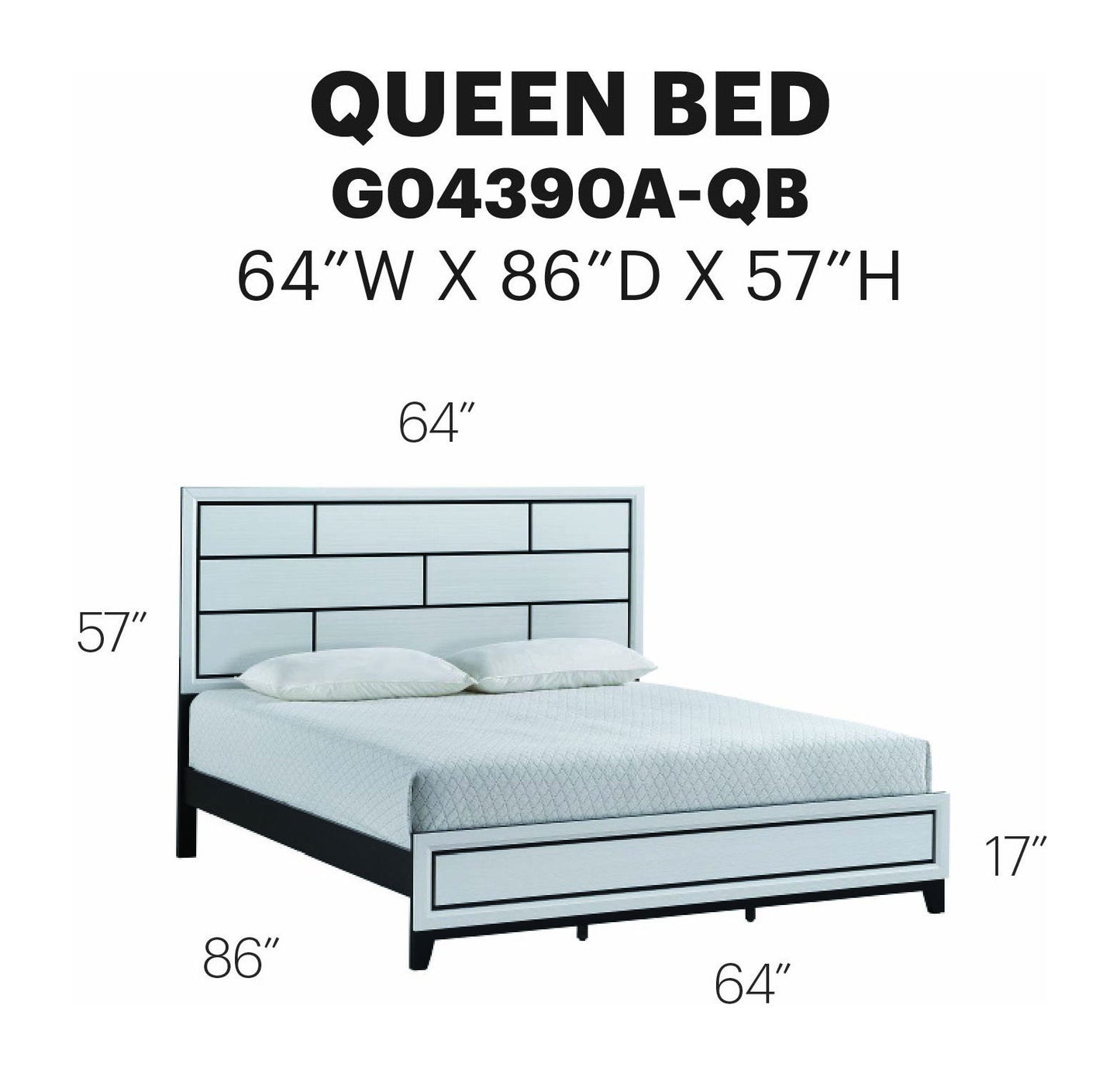 Glory Furniture - Glasgow - Bed