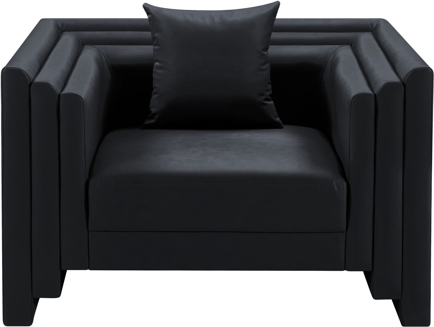 Everett - Vegan Leather Upholstered Chair