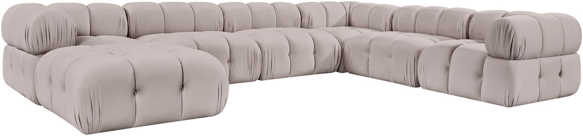 Orin - 7 Piece Modular Sectional (3 Modular Chairs, 3 Corner Chairs & Ottoman)