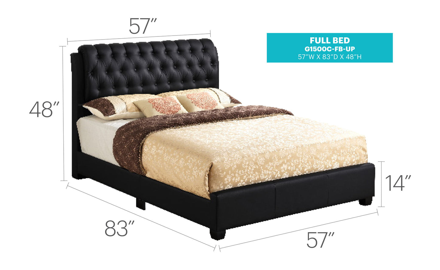 Glory Furniture - Marilla - Bed
