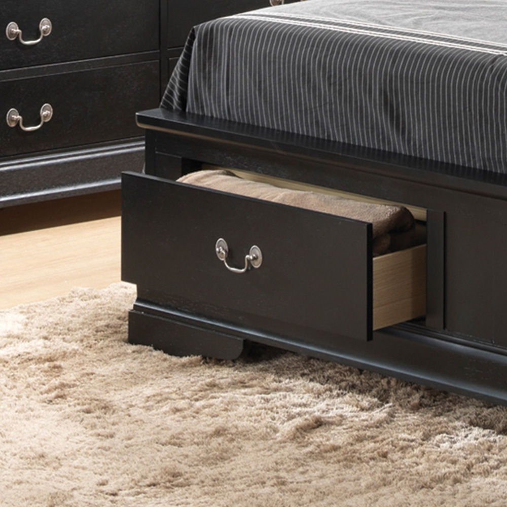 Glory Furniture - Louis Phillipe - Storage Bed