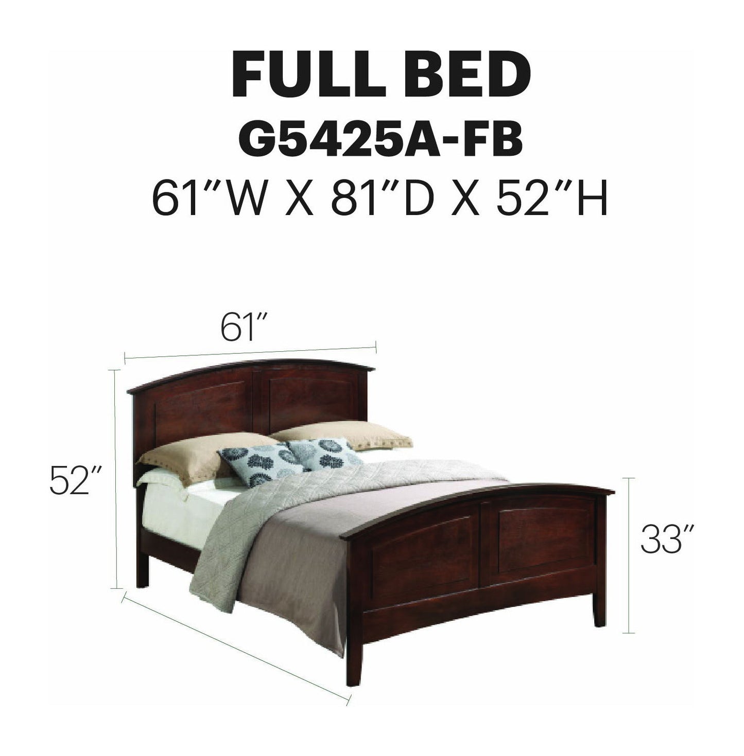 Glory Furniture - Hammond - Bed