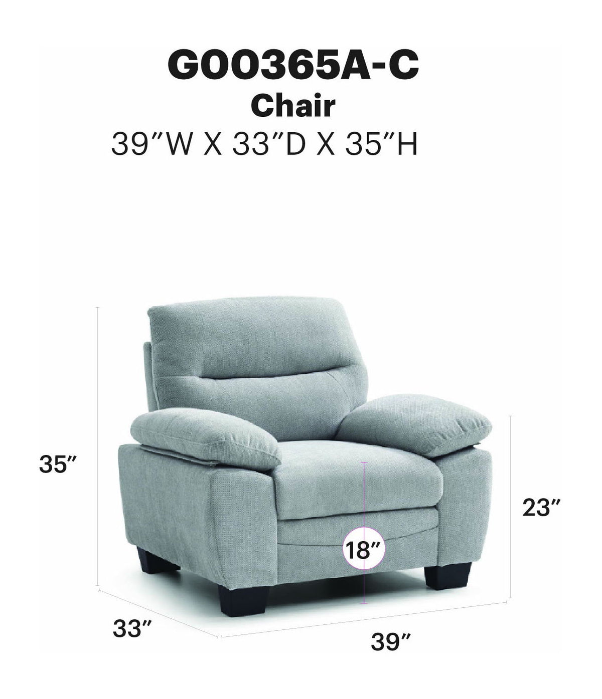 Glory Furniture - Summerton - Chair