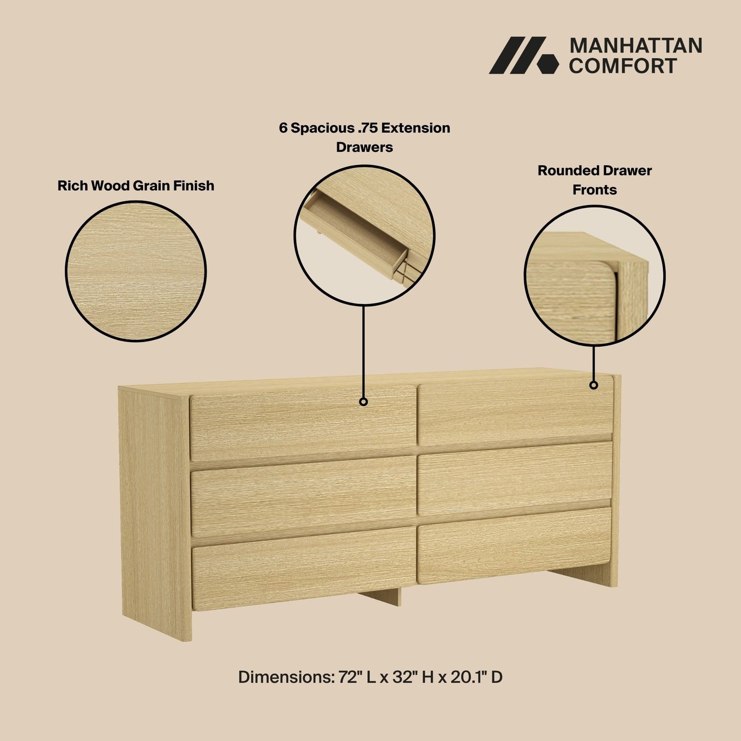 Manhattan Linda - Dresser