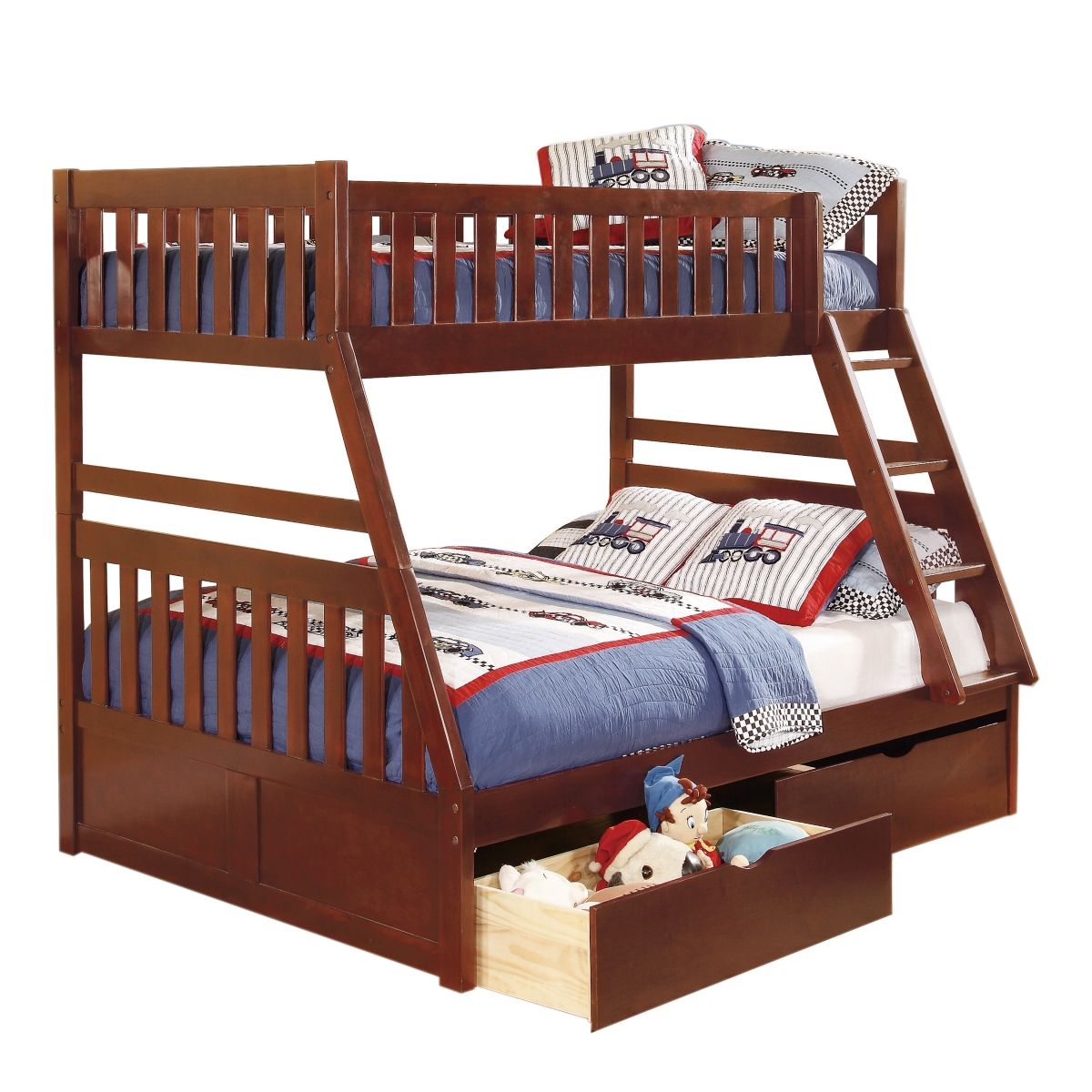 Rowe Twin/Full Bunk Bed with Storage Boxes