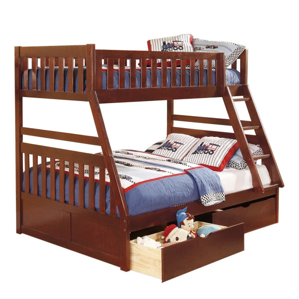 Rowe Twin/Full Bunk Bed with Storage Boxes