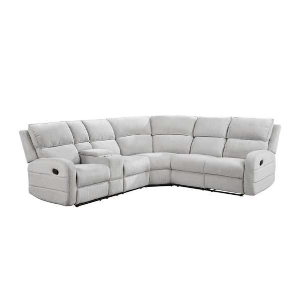 Thorne 3-Piece Reclining Sectional with Left Console