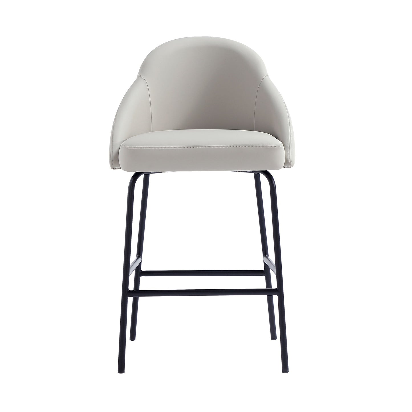 Manhattan Gracie - Counter Stool With Black Base