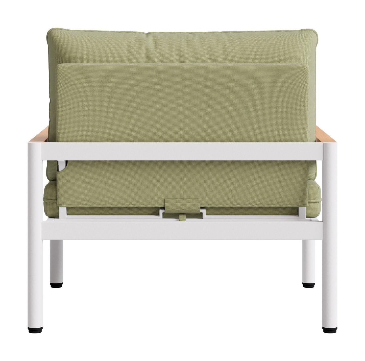 Lychee - Armchair - Green / White