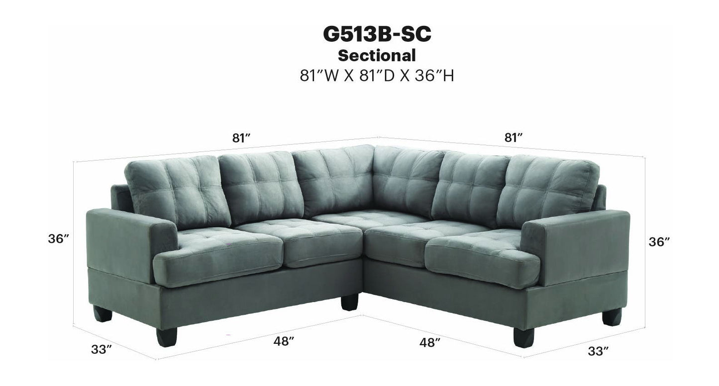 Glory Furniture - Sandridge - Sectional