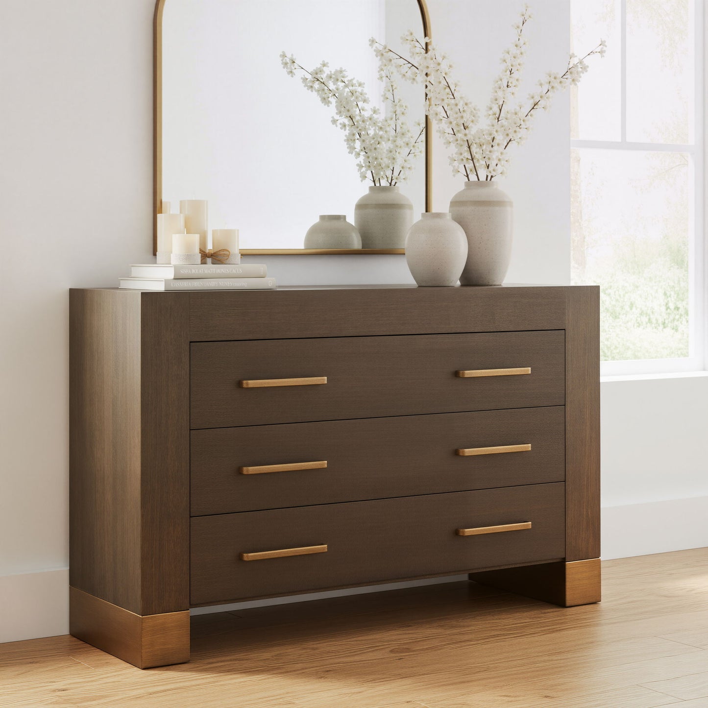 Sivar - Cabinet - Brown / Espresso