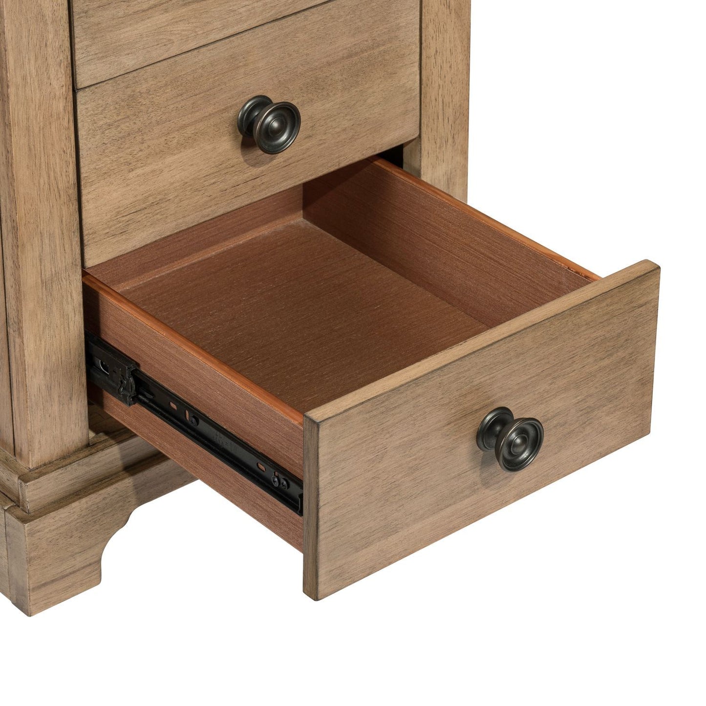 Haven Hills - Chairside Table - Camel Beige