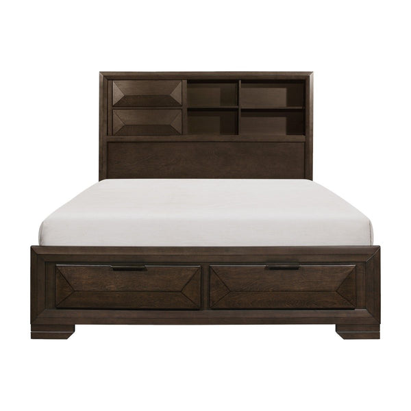 Chesky California King Platform Bed with Footboard Storage
