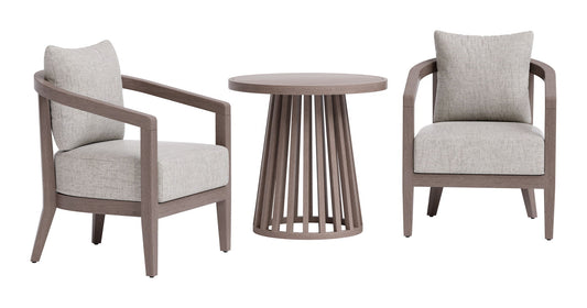 Viola - Patio Seating Set - Brown