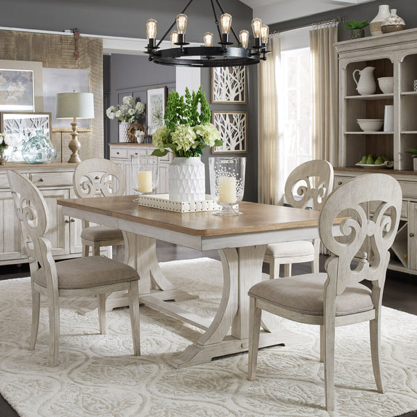 Farmhouse Reimagined - Trestle Table Set