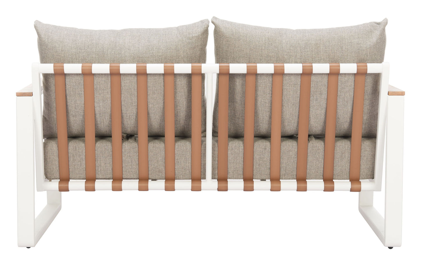 Welt - Outdoor Sofa - Taupe / White