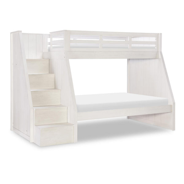 Ashton - Complete Twin Over Full Bunk Bed - Bleached Linen