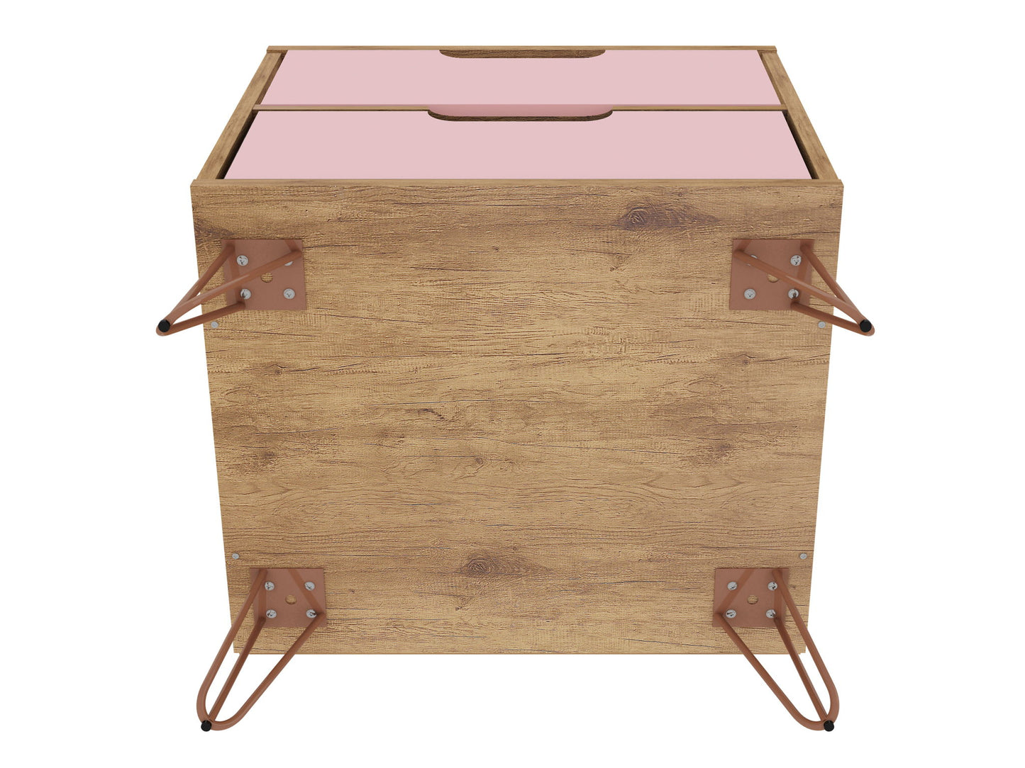 Manhattan Rockefeller - 2-Drawer Nightstand