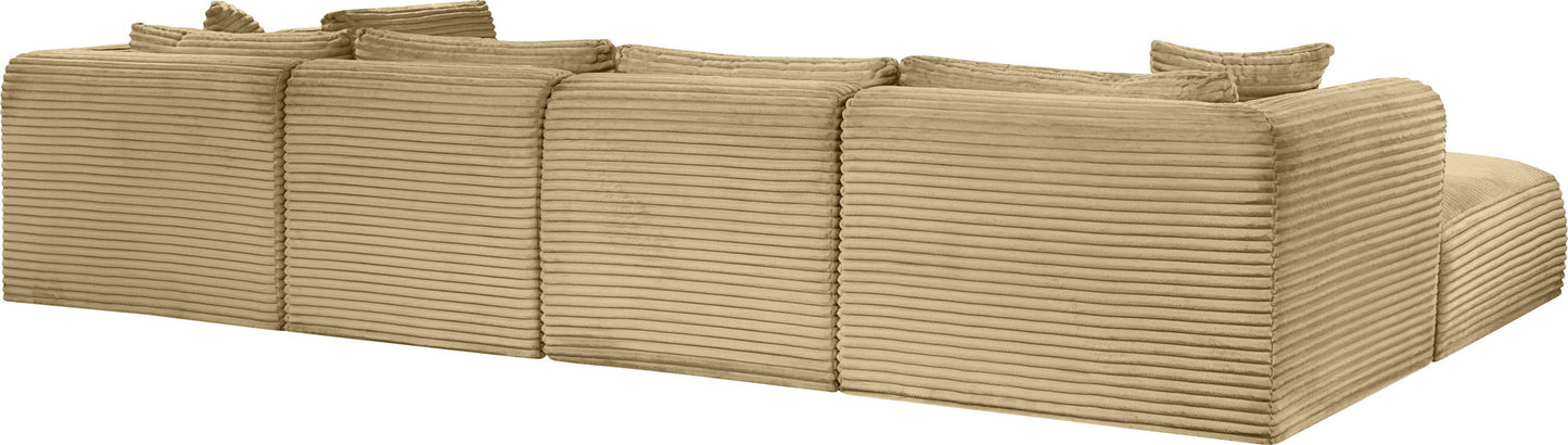 Shaggy - 6 Piece Modular U-Shaped Sectional