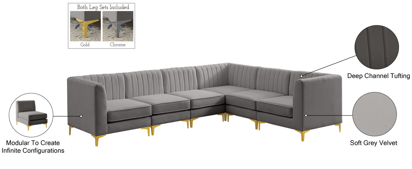 Alina - 6 Piece Sectional