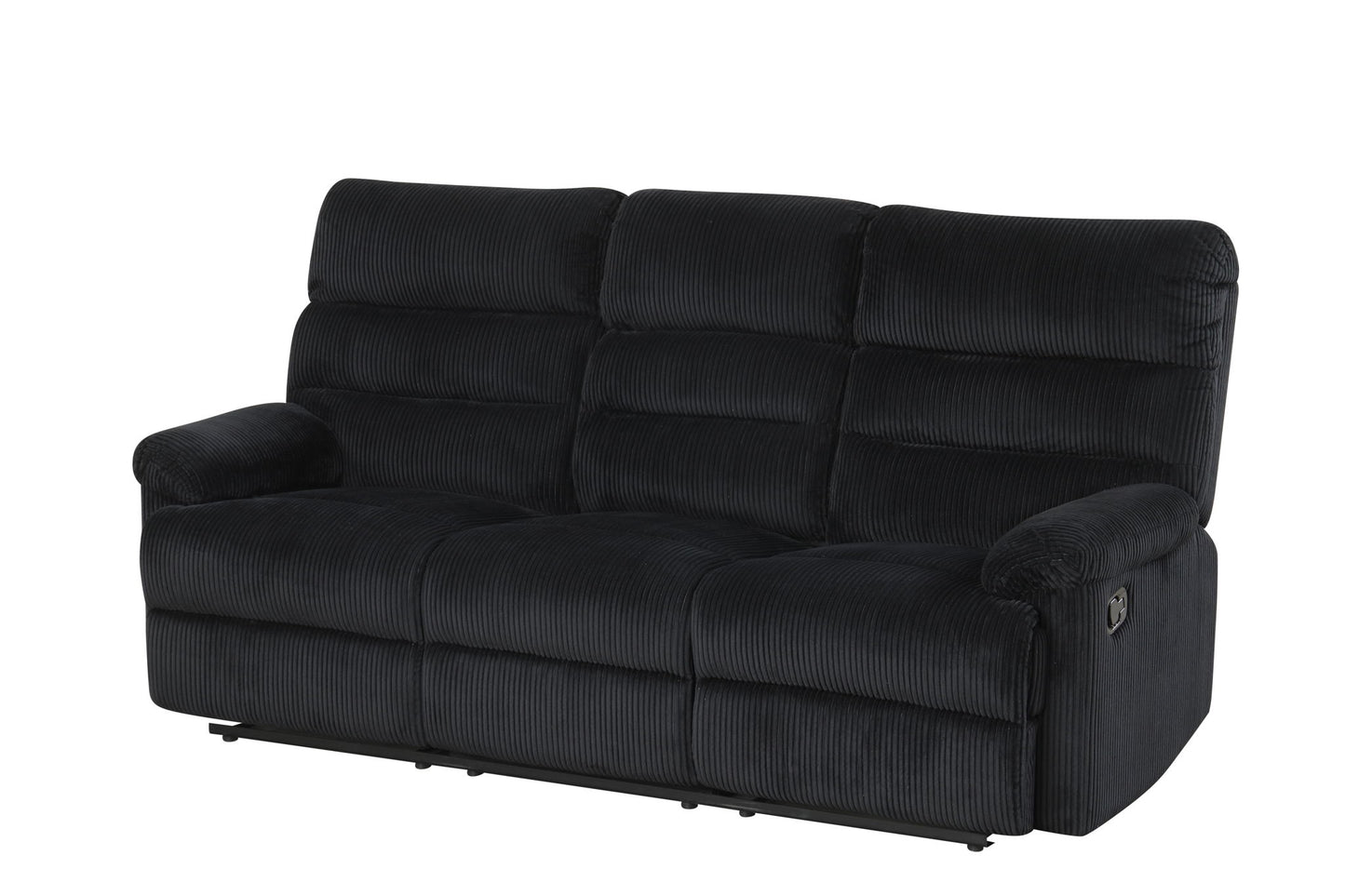 Lucie - Reclining Sofa - Black