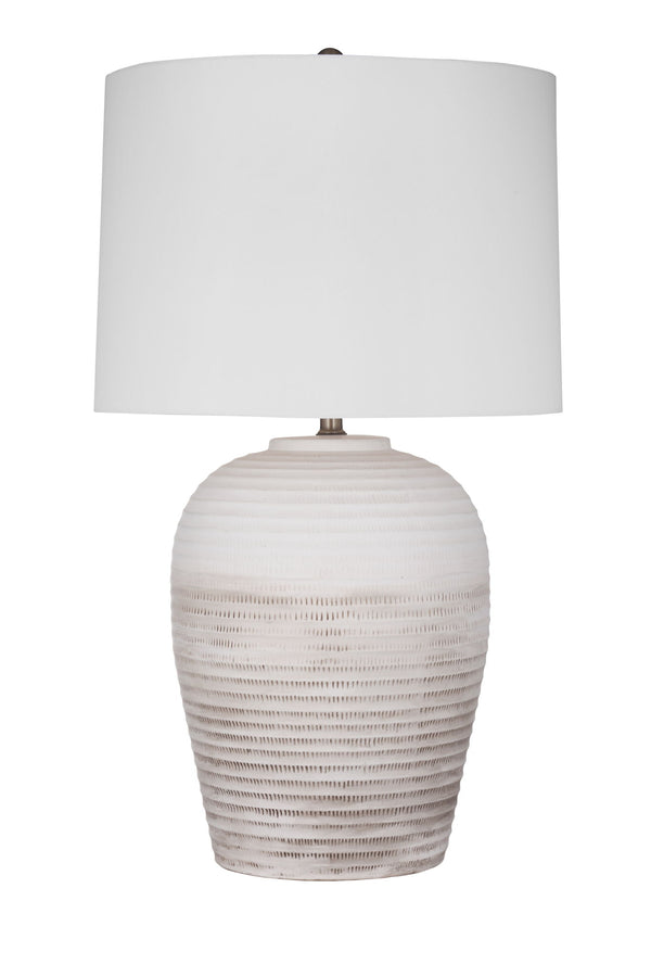Goshen - Table Lamp - Distressed White