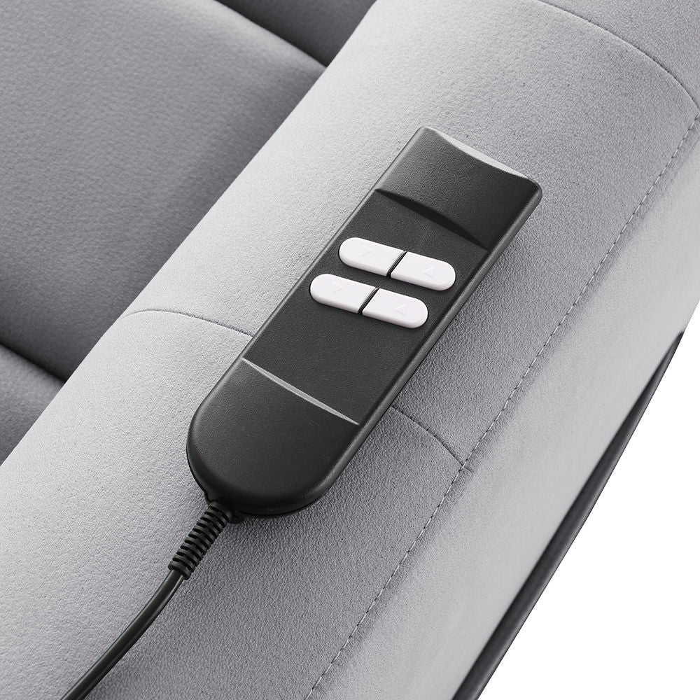 Freddie - Power Motion Recliner With Lift - Gray
