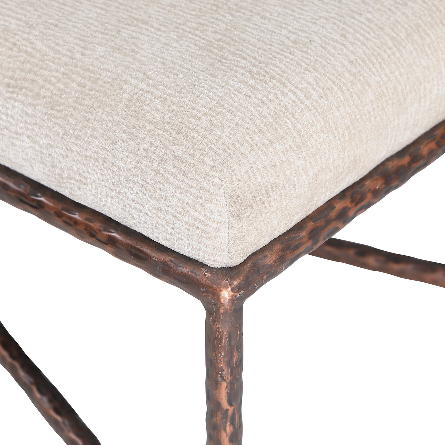 Valley - Bench With Bronze Frame